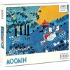 Moomin Muminas - 1000 detalių dėlionė, mėlyna (800062)