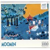 Moomin Muminas - 1000 detalių dėlionė, mėlyna (800062)