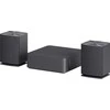 Namų kino sistema LG SQC4R garso juosta - Belaidis žemųjų dažnių garsiakalbis ir galiniai garsiakalbiai - 4,1 - 220 W - Dolby Digital - Bluetooth - Juodas
