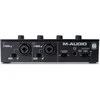M-AUDIO M-Track Duo USB garso sąsaja Crystal pirminis stiprintuvas 16 bitų 48 kHz Juodas