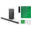 Namų kino sistema Philips 2.1 garso juosta su belaidžiu žemųjų dažnių garsiakalbiu tab6309/10