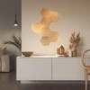Sieninis šviestuvas Nanoleaf | Elementų medžio išvaizdos šešiakampių pradinis rinkinys (7 panelės) | Šaltos Baltos + Šiltos Baltos