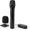 Mikrofonas Nedis Microphones Juodas Mikrofonas karaoke