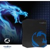 Nedis žaidimų pelės kilimėlis 285mm 244mm juoda guma / mikropluoštas