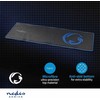 Nedis Pelės kilimėlis žaidimams 300 mm 920 mm Juodas Gummi / Mikrofaser rutschfestes Pelės kilimėlis žaidimams mit Mikrofaser-Obermaterial