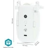 Nedis Vorhang Roboter Kabelanlage / U-Schiene | Horizontale Vorhänge | Batteriebetrieben / Stromversorgung über USB | 4000 mAh | Bluetooth® | Weiss