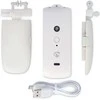 Nedis Vorhang Roboter Kabelanlage / U-Schiene | Horizontale Vorhänge | Batteriebetrieben / Stromversorgung über USB | 4000 mAh | Bluetooth® | Weiss