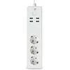 „Nedis Smartlife Power Strip“ – „Smartlife Power Strip“, WLAN, 3 x „Schutzkontakt“, 3680 W, 4 x USB