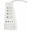 „Nedis SmartLife“ maitinimo ilgintuvas su „Wi-Fi“ | Hibridinis (CEE 7/7) / USB A / USB-C™ | 16 A | 3680 W | 2,00 m | 0–55 °C | „Android™“ / „IOS“ | „Weiss“