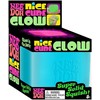 Švelnus žaislinis kubas Nice Cube Glow NeeDoh Schylling švytintis
