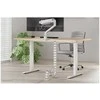 NEOMOUNTS CABLE SPINE ORGANIZER FOR SIT/STAND DESK FRAMES, SCREW MOUNTED, Baltas