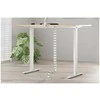 NEOMOUNTS CABLE SPINE ORGANIZER FOR SIT/STAND DESK FRAMES, SCREW MOUNTED, Baltas