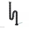 NEOMOUNTS CABLE SPINE ORGANIZER FOR SIT/STAND DESK FRAMES, MAGNET MOUNTED, Juodas