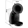 Kavos aparatas DELONGHI Dolce Gusto EDG110.AB Piccolo XS juodas kapsulinis kavos virimo aparatas