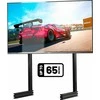 Laikiklis „Next Level Racing“ grindų stovas | ELITE laisvai stovintis vieno monitoriaus stovas | Vertikalus reguliavimas | 65 " | Juodas