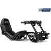 Next Level Racing Naujo lygio lenktynės | F-GT Pro Formula ir GT Pilkas leidimas | Lenktynių simuliatoriaus kabina | Plienas | Pilkas