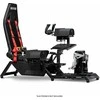 Next Level Racing | Flight Simulator Cockpit | Juodas and Raudona