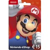 Nintendo eShop dovanų kortelė 15 eurų, aktyvavimo kortelė