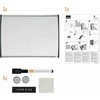 Nobo dry erase lenta su apvaliu rėmeliu 585x430 mm