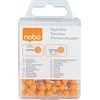 Nobo putplastis informaciniams stendams, oranžinis (100 vnt.)
