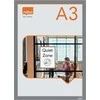 Nobo Samoprz magnetyczna ramka A3 2pcs sidabrinė
