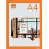 Nobo lipnus magnetinis rėmelis A4, 2 vnt., oranžinis