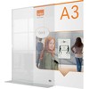Stojak Nobo Rama akrylowa na biurko Premium Plus, A3