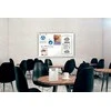 Keramikinė balta magnetinė lenta NOBO Premium Plus, 120x90 cm, sertifikuota EU Ecolabel