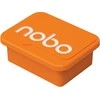 Nobo magnetai sausai valomoms lentoms, oranžiniai, 4 vnt.
