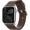Nomad Išmaniojo laikrodžio Apple odinis dirželis, Rudos spalvos, 42/44mm