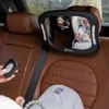 Nordbaby takapenkin peili LED-valolla