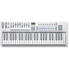 Novation Launchkey 49 Mk4 MIDI-ohjain, valkoinen