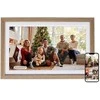 Nuotraukų rėmelis Ramka cyfrowa Rollei 152 cyfrowa ramka na zdjęcia Drewno 39,6 cm (15.6") Ekran dotykowy Wi-Fi