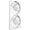 NZXT F280 RGB Core baltas PWM