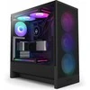 NZXT PC dėklas H5 Flow RGB 2024 midi bokštas juodas
