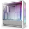 NZXT PC dėklas H5 Flow RGB 2024 midi bokštas baltas