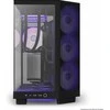Kompiuterio korpusas NZXT H6 FLOW RGB MIDI BOKŠTAS SU LANGU, Juodas