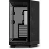 Kompiuterio korpusas NZXT H6 FLOW RGB MIDI BOKŠTAS SU LANGU, Juodas