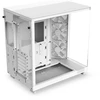 NZXT H6 Flow RGB kompiuterio korpusas, Mid-Tower, ATX, su 3 RGB ventiliatoriais, baltas (CC-H61FW-R1)