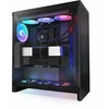 NZXT kompiuterio korpusas H7 Flow RGB 2024 midi bokštas juodas