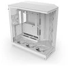 NZXT H9 Flow RGB+ MIDI bokštas Baltos