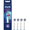 Oral-B Replaceable dantų šepetėlis galvutės su CleanMaximiser 3D Refill Heads Suaugusiems Šepetėlių skaičius galvutės įeina 4 Number of teeth brushing modes Does not apply Baltas