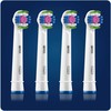 Oral-B Replaceable dantų šepetėlis galvutės su CleanMaximiser 3D Refill Heads Suaugusiems Šepetėlių skaičius galvutės įeina 4 Number of teeth brushing modes Does not apply Baltas