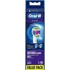 Oral-B Replaceable dantų šepetėlis galvutės su CleanMaximiser 3D Refill Heads Suaugusiems Šepetėlių skaičius galvutės įeina 4 Number of teeth brushing modes Does not apply Baltas