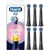 Oral-B iO Gentle Care Juodas vaihtoharjat, 6 kpl, musta