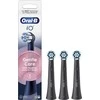 „Oral B iO“ serijos „Gentle Care“ keičiamos dantų šepetėlio galvutės – juodos – 3 vnt.