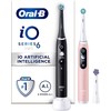 Braun Oral-B 80375669 elektrinis dantų šepetėlis Suaugusiems Besisukantis vibruojantis dantų šepetėlis Juoda, Rožinė
