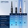 Dantų šepetėlis Oral-B iO Series 6 -sähköhammasharja, tuplapakkaus, musta / pinkki