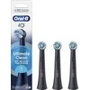 „Oral B iO“ serijos „Ultimate Clean“ keičiamos dantų šepetėlio galvutės – juodas – 3 vnt.