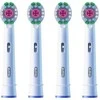 Oral-B Pro 3D Baltas -vaihtoharjat, 4 kpl